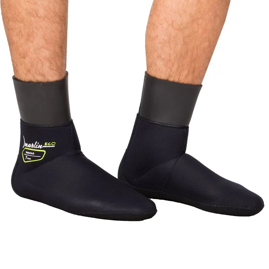 Calcetines Marlin WATERLOCK ECO Neopreno Sandwich negros - Vista 5