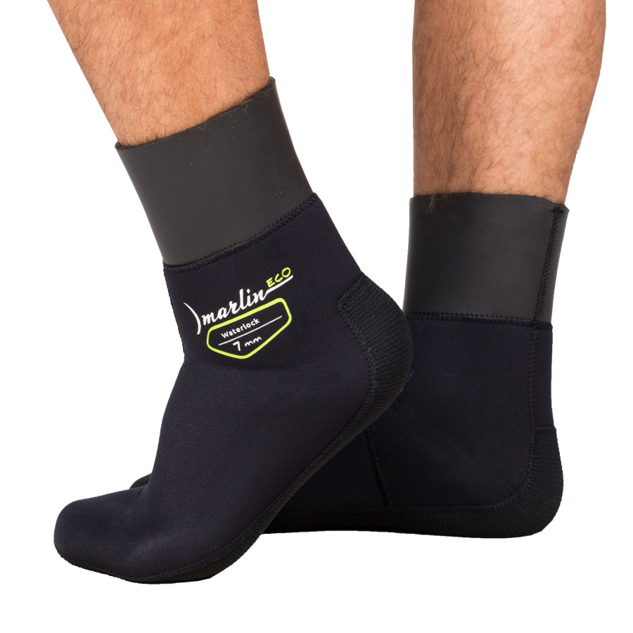 Calcetines Marlin WATERLOCK ECO Neopreno Sandwich negros - Vista 2