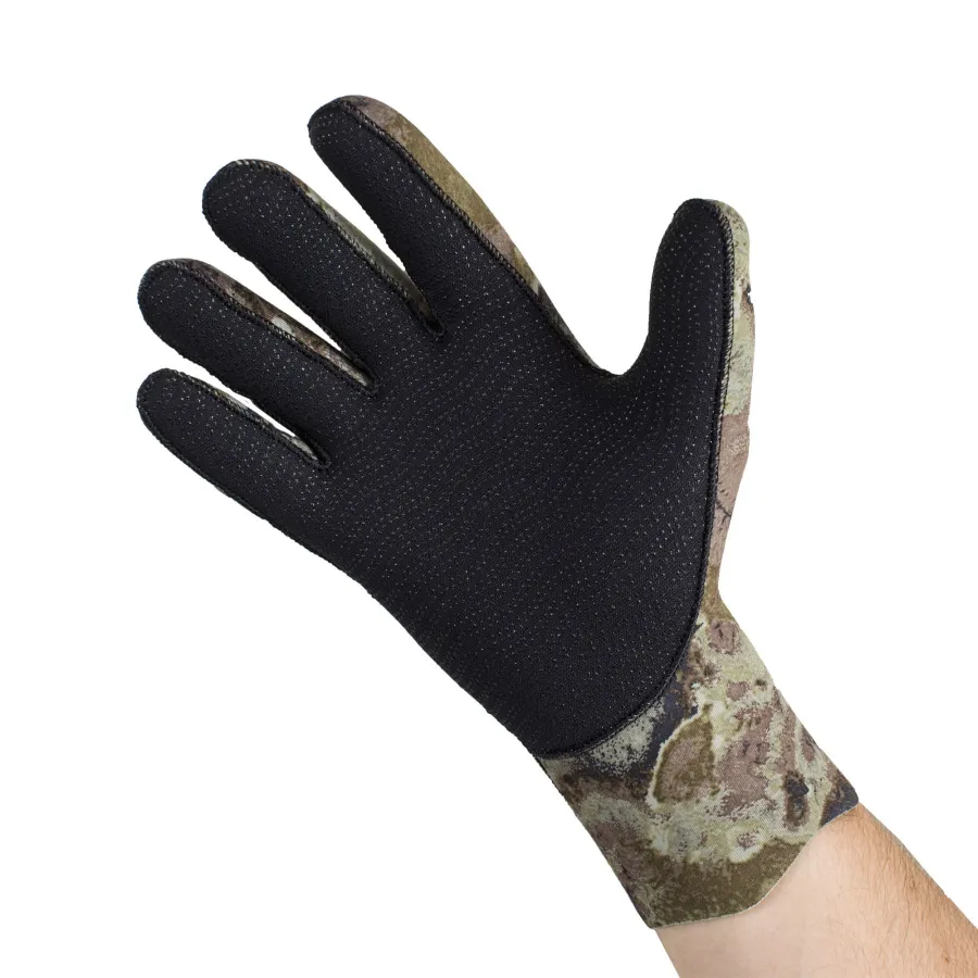 Guantes Marlin ULTRASTRETCH 3 mm Verde Camuflaje - Vista 5