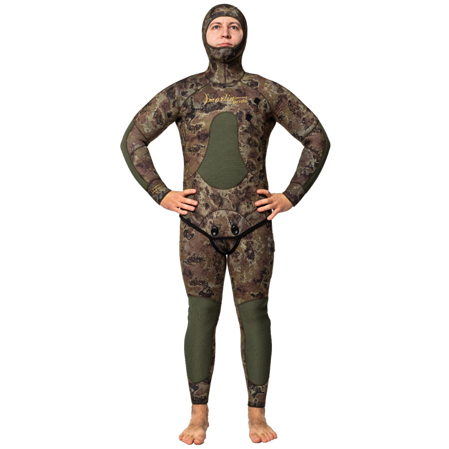 Traje neopreno Marlin PRIDE 9 mm Green Camo - Vista 2