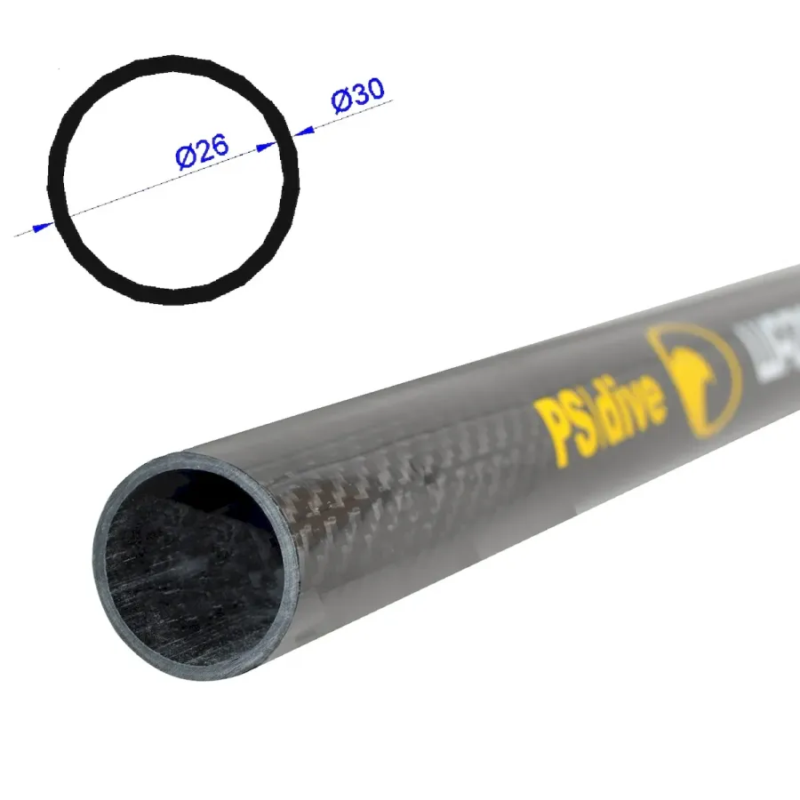 Tubo Carbono INSHORE BLACK PS-Dive | Marlinsubnorte