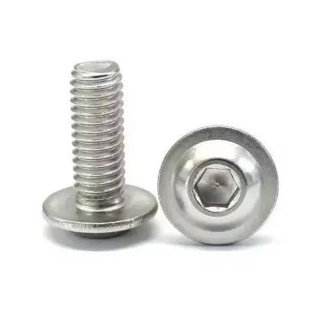 Tornillo MÉTRICO cabeza ALOMADA ala ancha inox PS-Dive | Marlinsubnorte
