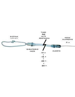 FLOATLINE PVC Ø 6 SINGLE PS-Dive | Marlinsubnorte
