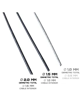 Cable inox COATED PS-Dive | Marlinsubnorte