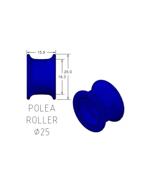 Poleas ROLLER ceramic PS-Dive | Marlinsubnorte