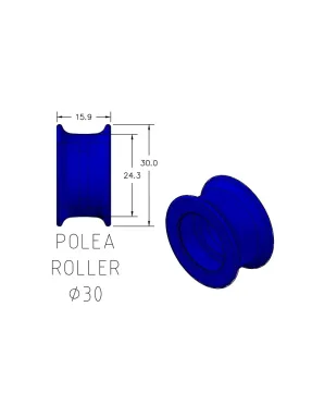 Poleas ROLLER ceramic PS-Dive | Marlinsubnorte