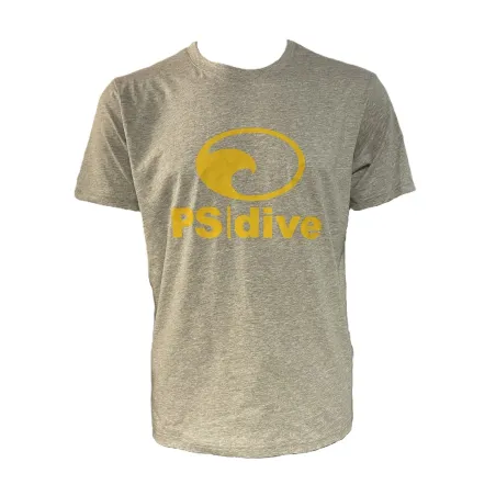 Camiseta Algodón 100% PS-Dive Gris | Marlinsubnorte