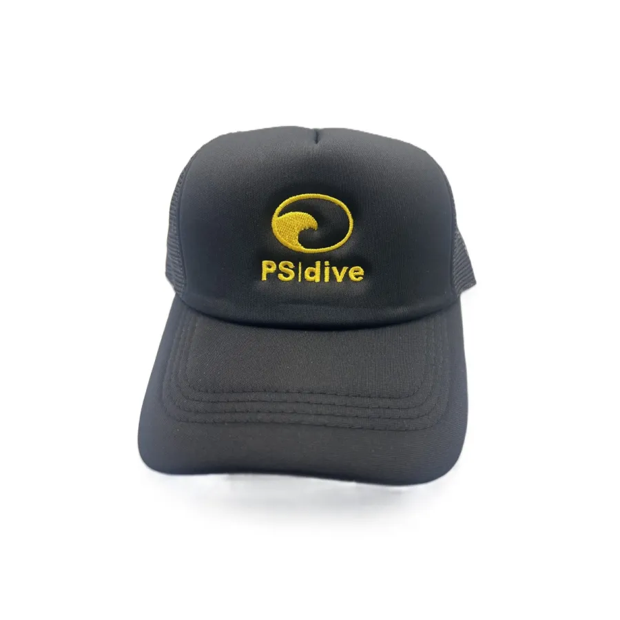 Gorra Visera PS-Dive Negra | Marlinsubnorte