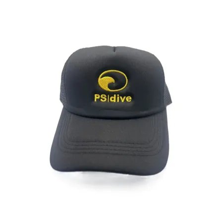 Gorra Visera PS-Dive Negra | Marlinsubnorte