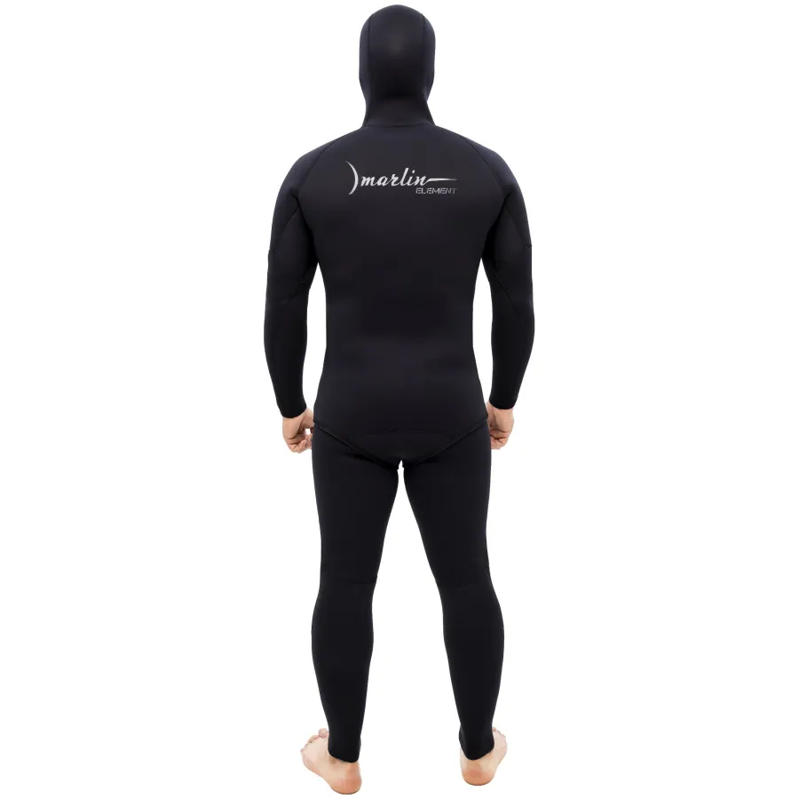 Traje de neopreno Marlin ELEMENT negro 5 mm para pesca submarina - Vista 1