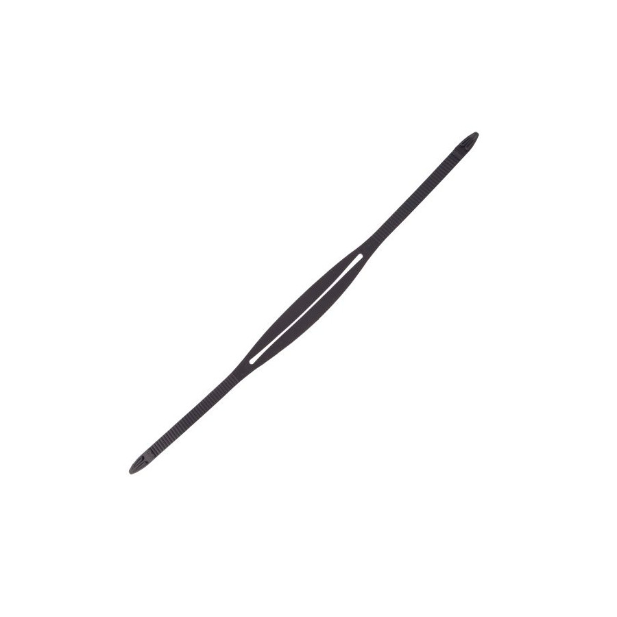 Correa de silicona para máscara 9 mm Negro | Marlinsubnorte