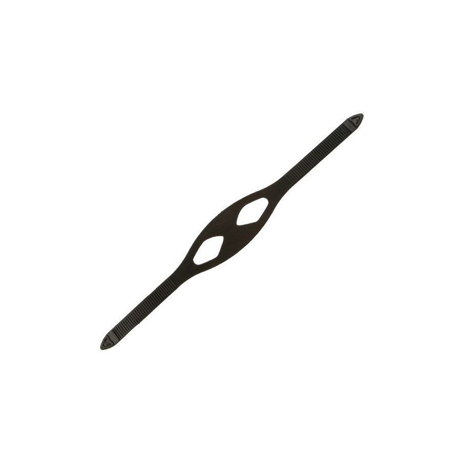 Correa de silicona para máscara 22mm negro | Marlinsubnorte