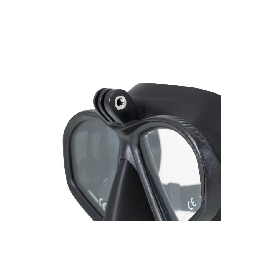 Máscara Marlin Matte con Soporte para GoPro – Pesca Submarina y Buceo - Vista 4