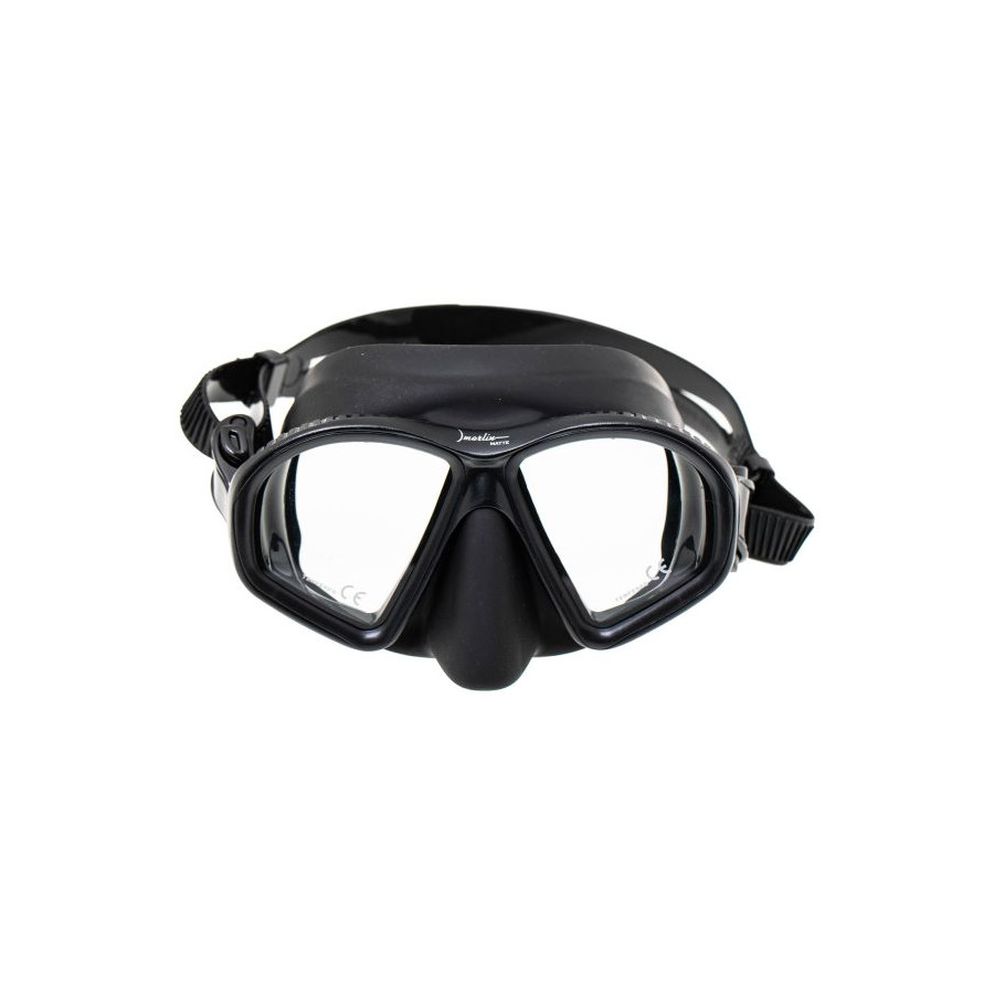 Máscara Marlin Matte Silicona Antirreflectante para Pesca Submarina y Buceo - Vista 5