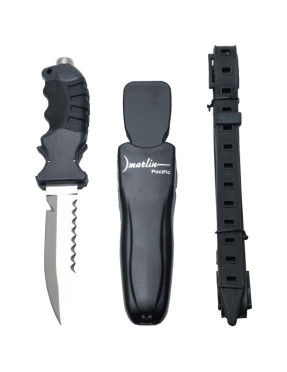 Cuchillo Marlin PACIFIC hoja combinada con gancho | Marlinsubnorte