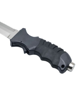 Cuchillo Marlin STILET hoja combinada y buceo | Marlinsubnorte