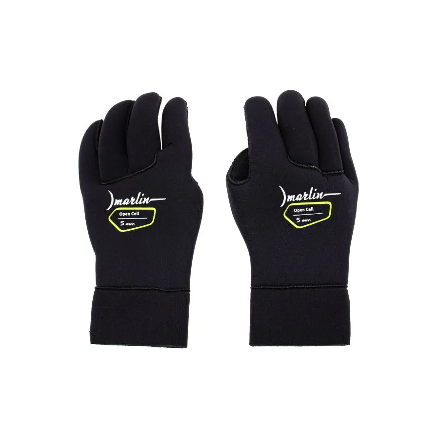 Guantes Marlin OPEN CELL Sheico 5 mm Negro - Vista 2