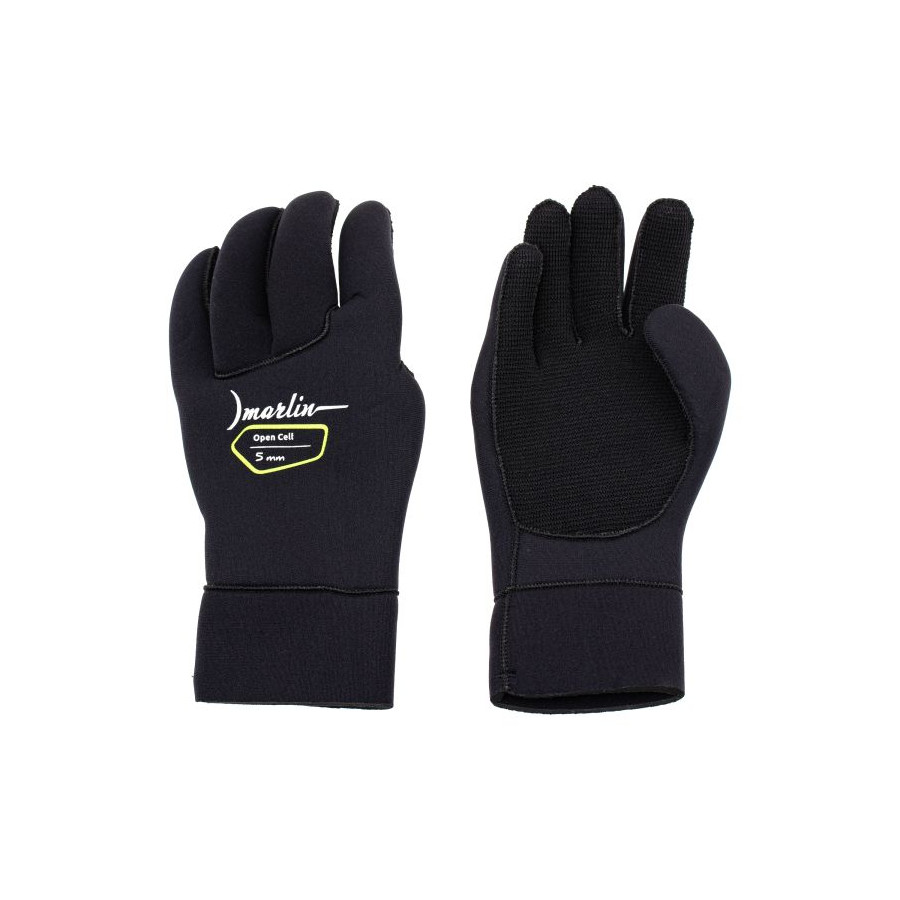 Guantes Marlin OPEN CELL Sheico 5 mm Negro - Vista 3