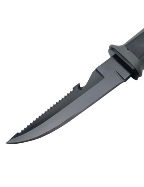 Cuchillo Marlin SEA 420SS hoja combinada y buceo | Marlinsubnorte
