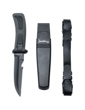 Cuchillo Marlin SEA 420SS hoja combinada y buceo | Marlinsubnorte