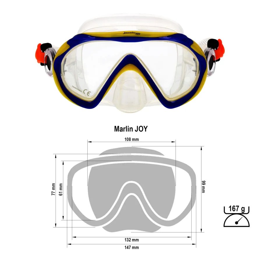 Máscara Marlin Joy Snorkel para niños - Vista 11