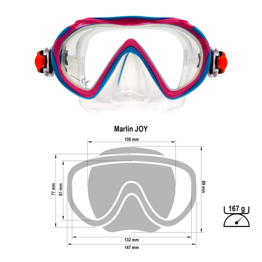 Máscara Marlin Joy Snorkel para niños - Vista 20