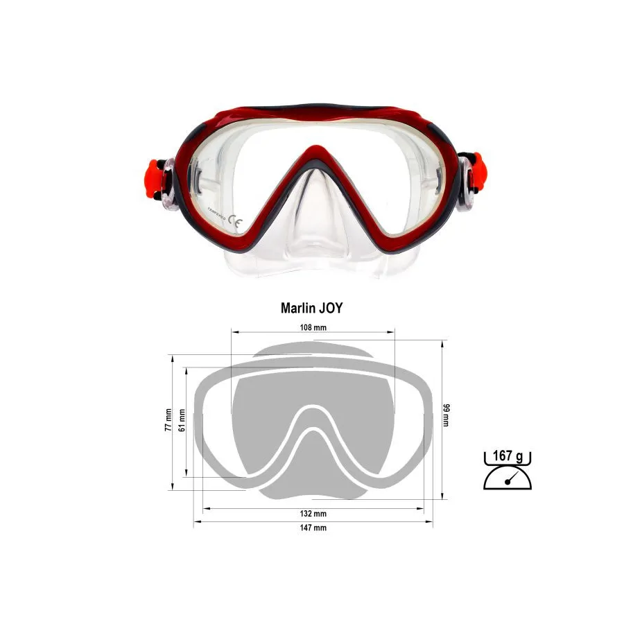 Máscara Marlin Joy Snorkel para niños - Vista 5