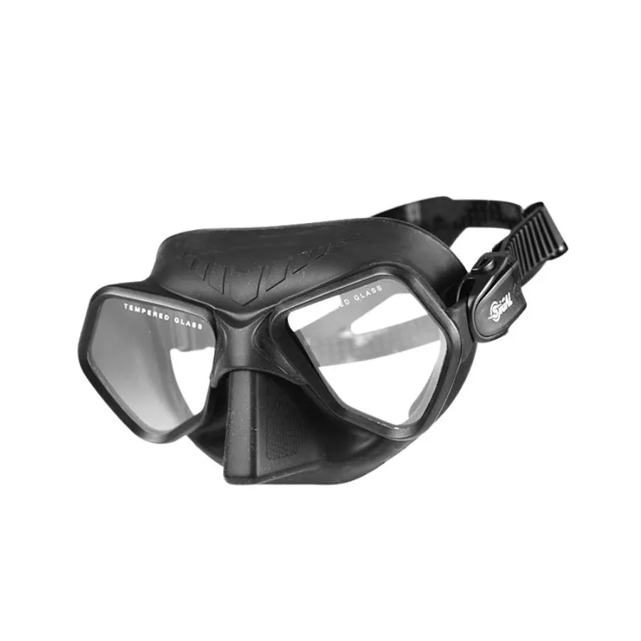 Máscara Sigalsub MINIMA silicona negra mate antirreflejo - Vista 2