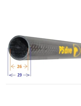 Tubo Carbono INSHORE BLACK PS-Dive | Marlinsubnorte