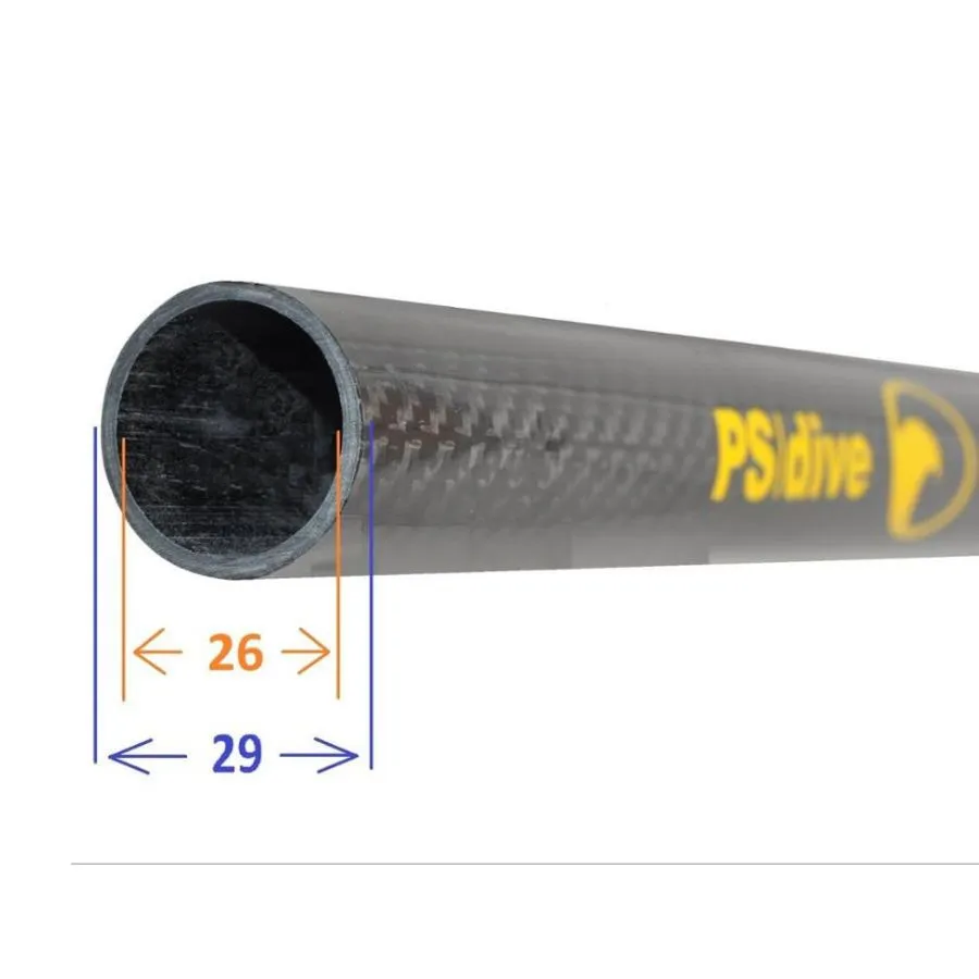 Tubo PS Dive Carbono 3K para fusiles de pesca submarina - Vista 5
