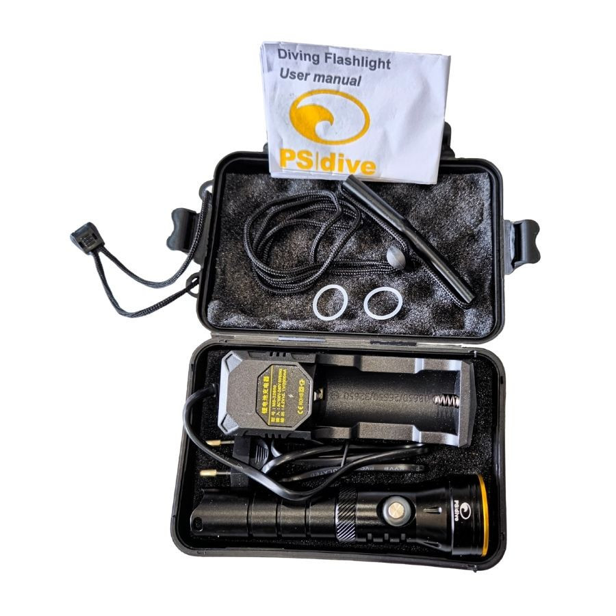 Linterna de Buceo PS Dive SMALL 2000 – 2000 Lúmenes - Vista 4