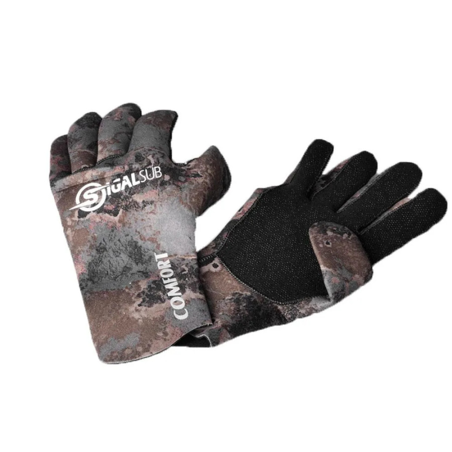 Guantes Confort EVO 2 mm Sigalsub neopreno marrón- Marlinsubnorte