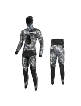 Traje PS Dive Ovata neopreno microporoso mimético (chaqueta + pantalón) | Marlinsubnorte