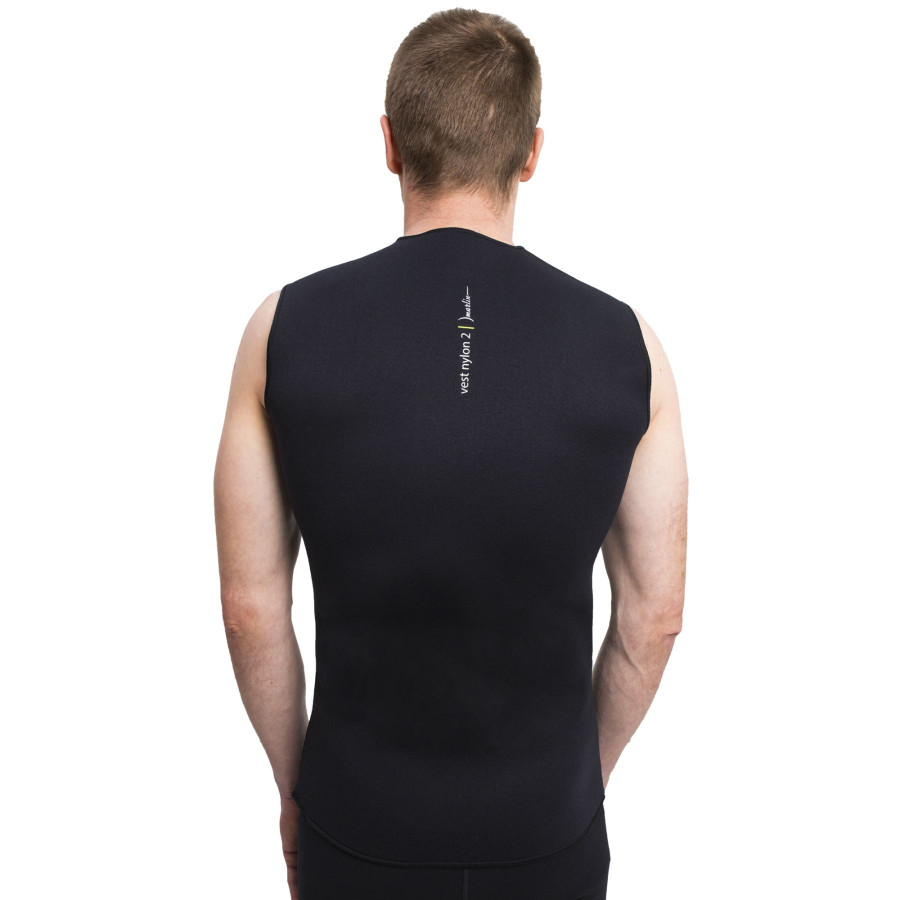Chaleco neopreno Marlin Vest Nylon 2 mm Negro - Vista 4