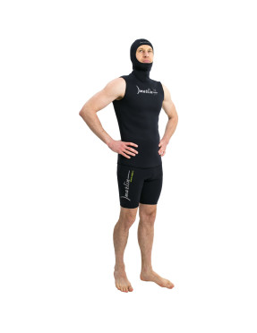 Chaleco con capucha Marlin HOODED VEST NYLON 2 | Marlinsubnorte